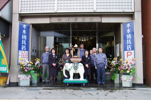 木本仏具店（富山市）　花祭り